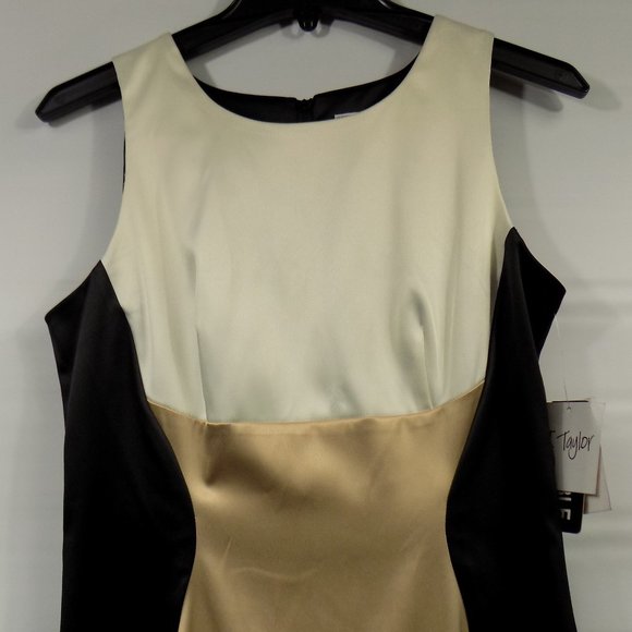 J. Taylor Sleeveless Modern Social Dress Sz 6 NWT - Picture 2 of 9